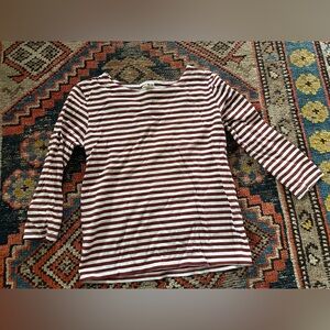 Gray Label striped long sleeve shirt, 3-4T